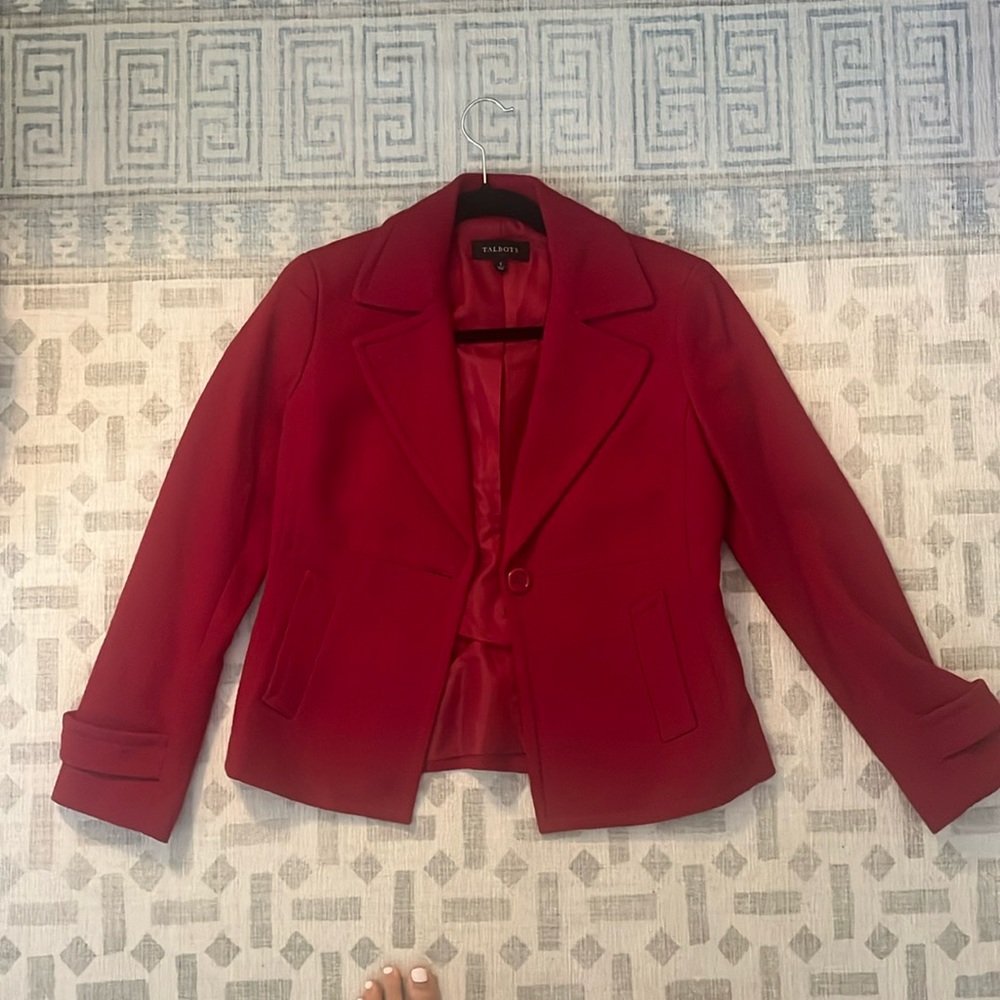 Hot Pink Talbots Jacket size 2
